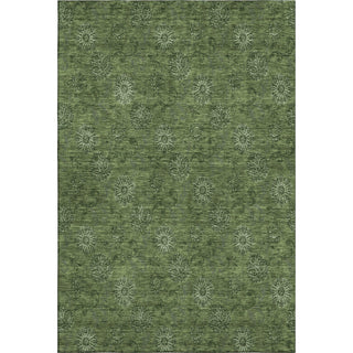 Piper Looms Mayfield Floral AMF788 Olive Machine Washable Area Rug main image