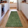 Piper Looms Mayfield Floral AMF788 Olive Machine Washable Area Rug Runner Lifestyle Image Feature