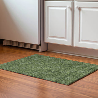 Piper Looms Mayfield Floral AMF788 Olive Machine Washable Area Rug Scatter Lifestyle Image Feature