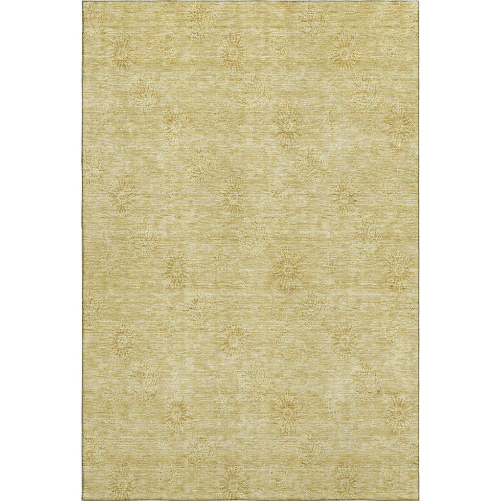 Piper Looms Mayfield Floral AMF789 Gold Machine Washable Area Rug main image
