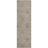 Piper Looms Mayfield Floral AMF789 Khaki Machine Washable Area Rug Runner Main Image