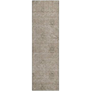 Piper Looms Mayfield Floral AMF789 Khaki Machine Washable Area Rug Runner Main Image