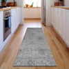 Piper Looms Mayfield Floral AMF789 Pewter Machine Washable Area Rug Runner Lifestyle Image Feature