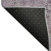 Piper Looms Mayfield Floral AMF789 Plum Machine Washable Area Rug Backing Image