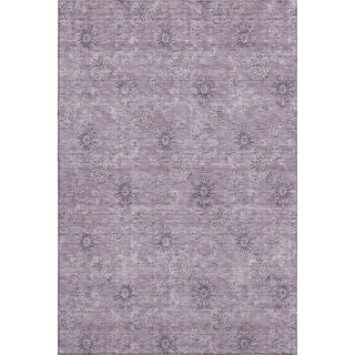 Piper Looms Mayfield Floral AMF789 Plum Machine Washable Area Rug main image