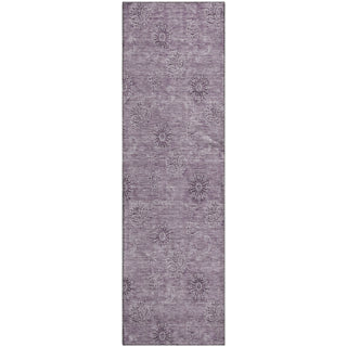 Piper Looms Mayfield Floral AMF789 Plum Machine Washable Area Rug Runner Main Image