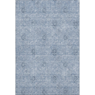 Piper Looms Mayfield Floral AMF789 Sky Machine Washable Area Rug main image