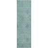 Piper Looms Mayfield Floral AMF789 Teal Machine Washable Area Rug Runner Main Image