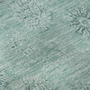 Piper Looms Mayfield Floral AMF789 Teal Machine Washable Area Rug Swatch Image