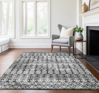 Piper Looms Mayfield Tribal Boho AMF79 Ash Machine Washable Area Rug Lifestyle Image Feature