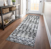 Piper Looms Mayfield Tribal Boho AMF79 Ash Machine Washable Area Rug Runner Lifestyle Image Feature