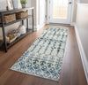Piper Looms Mayfield Tribal Boho AMF79 Ivory Machine Washable Area Rug Runner Lifestyle Image Feature