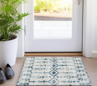 Piper Looms Mayfield Tribal Boho AMF79 Ivory Machine Washable Area Rug Scatter Lifestyle Image Feature