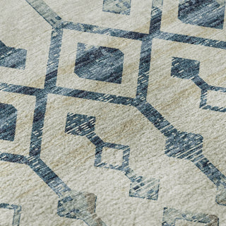 Piper Looms Mayfield Tribal Boho AMF79 Ivory Machine Washable Area Rug Swatch Image