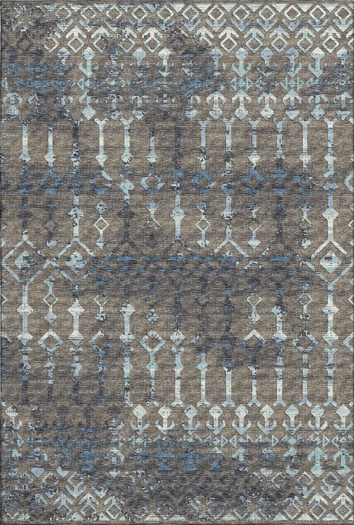 Piper Looms Mayfield Tribal Boho AMF79 Mink Machine Washable Area Rug main image