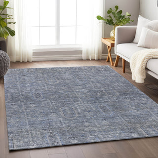 Piper Looms Mayfield Southwest AMF790 Blue Machine Washable Area Rug Lifestyle Image Feature