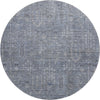 Piper Looms Mayfield Southwest AMF790 Blue Machine Washable Area Rug Round Main Image