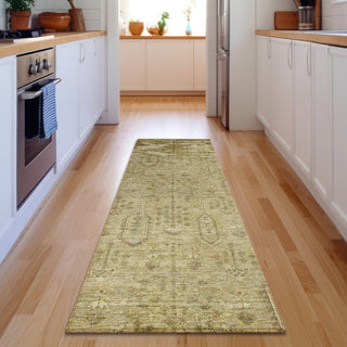 Piper Looms Mayfield Southwest AMF790 Gold Machine Washable Area Rug Runner Lifestyle Image Feature