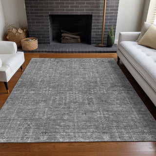 Piper Looms Mayfield Southwest AMF790 Gray Machine Washable Area Rug Lifestyle Image Feature