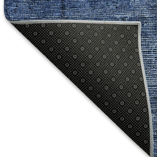 Piper Looms Mayfield Southwest AMF790 Navy Machine Washable Area Rug Backing Image