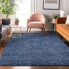 Piper Looms Mayfield Southwest AMF790 Navy Machine Washable Area Rug Lifestyle Image Feature