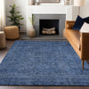 Piper Looms Mayfield Southwest AMF790 Navy Machine Washable Area Rug Lifestyle Image Feature