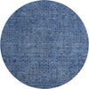 Piper Looms Mayfield Southwest AMF790 Navy Machine Washable Area Rug Round Main Image