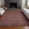 Piper Looms Mayfield Southwest AMF790 Paprika Machine Washable Area Rug Lifestyle Image Feature