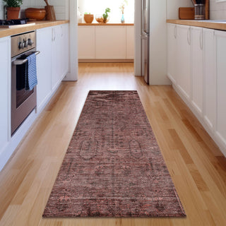 Piper Looms Mayfield Southwest AMF790 Paprika Machine Washable Area Rug Runner Lifestyle Image Feature