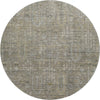 Piper Looms Mayfield Southwest AMF790 Taupe Machine Washable Area Rug Round Main Image