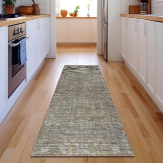 Piper Looms Mayfield Southwest AMF790 Taupe Machine Washable Area Rug Runner Lifestyle Image Feature