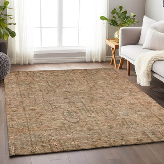 Piper Looms Mayfield Southwest AMF790 Terracotta Machine Washable Area Rug Lifestyle Image Feature