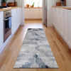 Piper Looms Mayfield Lines AMF791 Gray Machine Washable Area Rug Runner Lifestyle Image Feature
