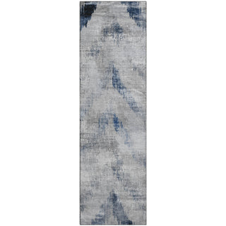 Piper Looms Mayfield Lines AMF791 Gray Machine Washable Area Rug Runner Main Image