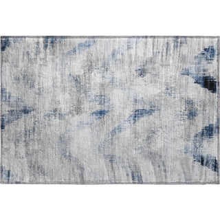 Piper Looms Mayfield Lines AMF791 Gray Machine Washable Area Rug Scatter Main Image