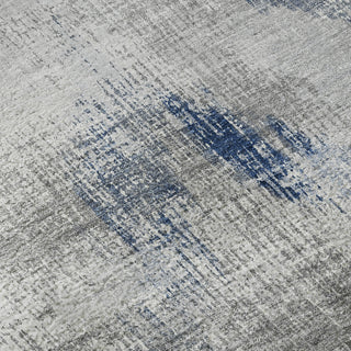 Piper Looms Mayfield Lines AMF791 Gray Machine Washable Area Rug Swatch Image