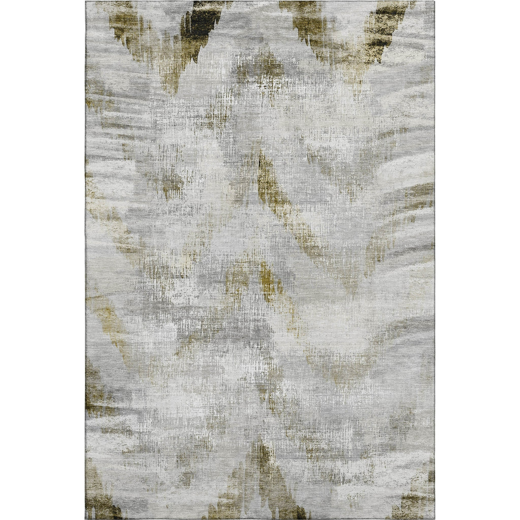 Piper Looms Mayfield Lines AMF791 Taupe Machine Washable Area Rug main image