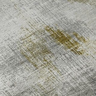 Piper Looms Mayfield Lines AMF791 Taupe Machine Washable Area Rug Swatch Image