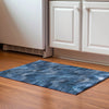 Piper Looms Mayfield Lines AMF792 Blue Machine Washable Area Rug Scatter Lifestyle Image Feature
