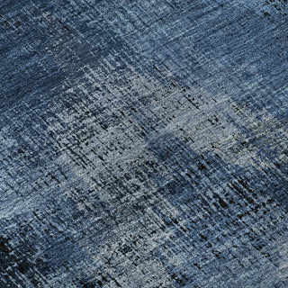 Piper Looms Mayfield Lines AMF792 Blue Machine Washable Area Rug Swatch Image
