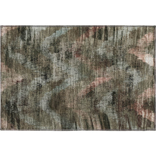 Piper Looms Mayfield Lines AMF792 Brown Machine Washable Area Rug Scatter Main Image