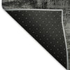 Piper Looms Mayfield Lines AMF792 Gray Machine Washable Area Rug Backing Image