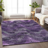 Piper Looms Mayfield Lines AMF792 Purple Machine Washable Area Rug Lifestyle Image Feature