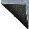 Piper Looms Mayfield Lines AMF793 Blue Machine Washable Area Rug Backing Image