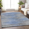 Piper Looms Mayfield Lines AMF793 Blue Machine Washable Area Rug Lifestyle Image Feature