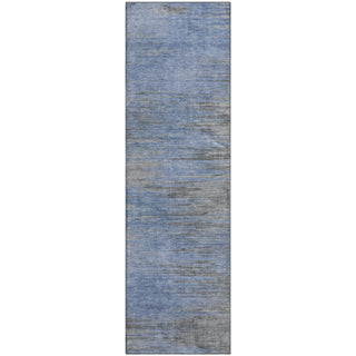 Piper Looms Mayfield Lines AMF793 Blue Machine Washable Area Rug Runner Main Image
