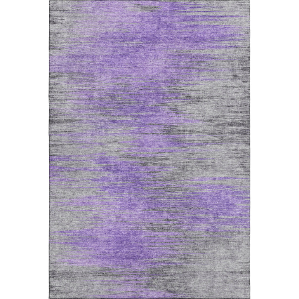 Piper Looms Mayfield Lines AMF793 Purple Machine Washable Area Rug main image