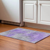 Piper Looms Mayfield Lines AMF793 Purple Machine Washable Area Rug Scatter Lifestyle Image Feature