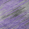 Piper Looms Mayfield Lines AMF793 Purple Machine Washable Area Rug Swatch Image