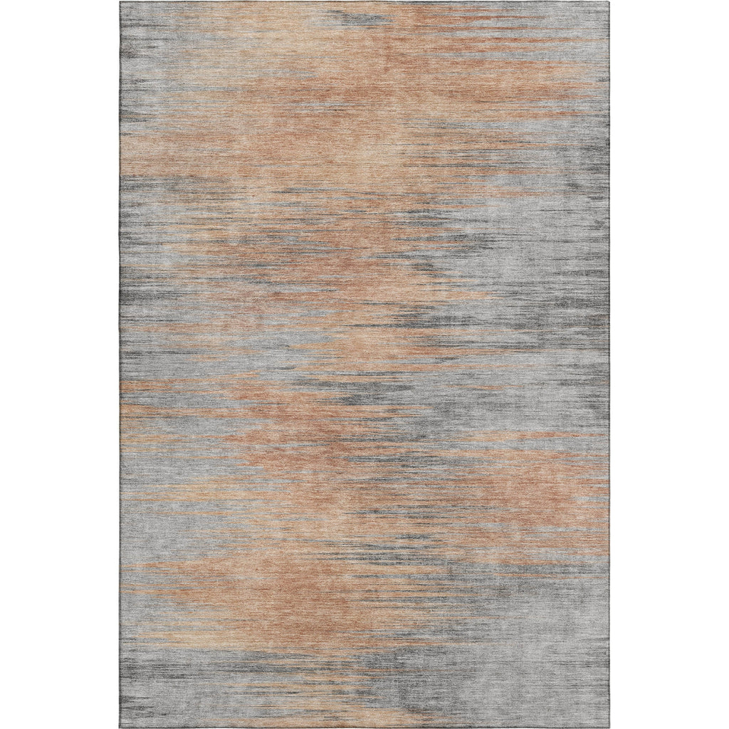 Piper Looms Mayfield Lines AMF793 Salmon Machine Washable Area Rug main image